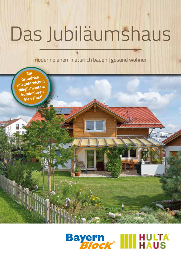 Jubiläumshaus-Broschüre